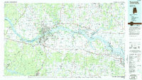 Tuscumbia 1986 topographic map thumbnail