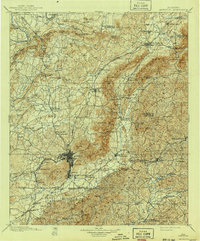 Anniston 1900 topographic map thumbnail