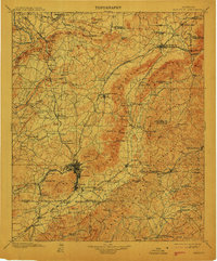 Anniston 1900 topographic map thumbnail