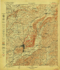 Anniston 1900 topographic map thumbnail