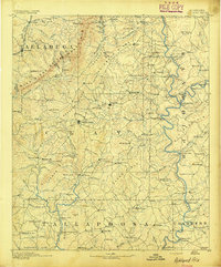 Ashland 1891 topographic map thumbnail