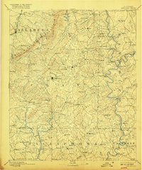 Ashland 1891 topographic map thumbnail