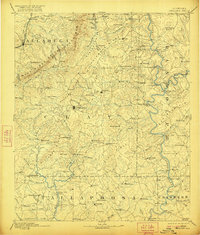 Ashland 1891 topographic map thumbnail