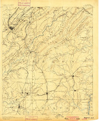 Bessemer 1892 topographic map thumbnail