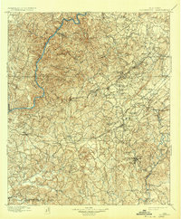 Brookwood 1899 topographic map thumbnail