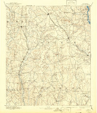 Clanton 1891 topographic map thumbnail
