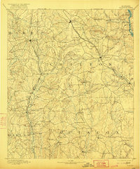 Clanton 1891 topographic map thumbnail