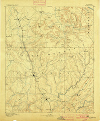 Cullman 1892 topographic map preview