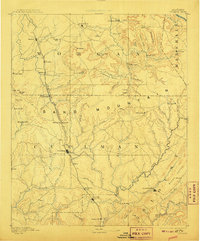 Cullman 1892 topographic map preview
