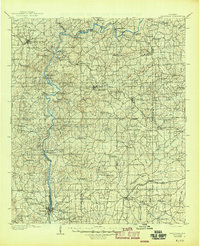 Dadeville 1906 topographic map thumbnail
