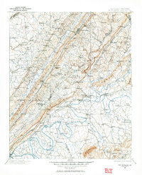Fort Payne 1898 topographic map thumbnail