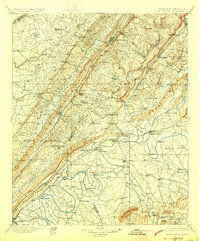 Fort Payne 1900 topographic map thumbnail
