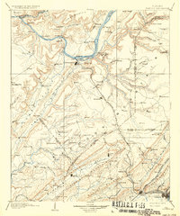 Gadsden 1903 topographic map thumbnail