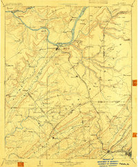 Gadsden 1903 topographic map thumbnail