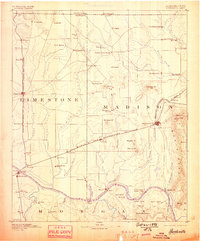 Huntsville 1892 topographic map thumbnail