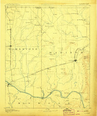 Huntsville 1892 topographic map thumbnail