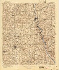 Opelika 1909 topographic map thumbnail