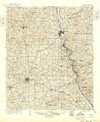 Opelika 1909 topographic map thumbnail