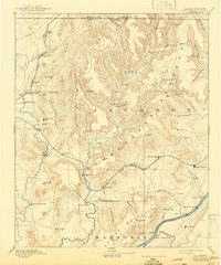 Scottsboro 1892 topographic map thumbnail