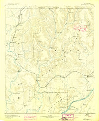 Scottsboro 1892 topographic map thumbnail