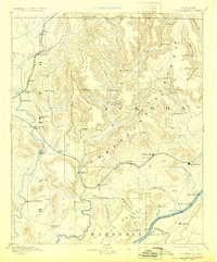 Scottsboro 1892 topographic map thumbnail