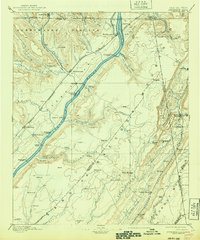 Stevenson 1895 topographic map preview