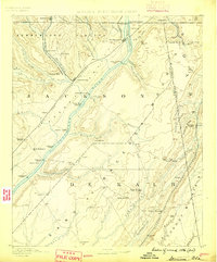 Stevenson 1886 topographic map preview