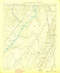 Stevenson 1892 topographic map preview