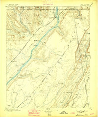 Stevenson 1895 topographic map preview