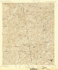 Wedowee 1902 topographic map thumbnail