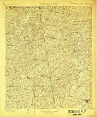 Wedowee 1902 topographic map thumbnail