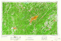 Birmingham 1953 topographic map thumbnail