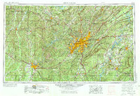 Birmingham 1953 topographic map thumbnail