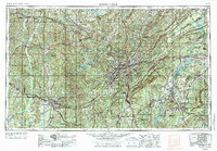 Birmingham 1953 topographic map thumbnail