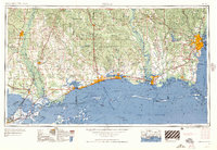 Mobile 1957 topographic map thumbnail