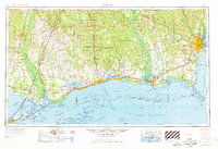 Mobile 1953 topographic map thumbnail