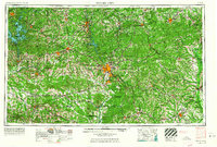 Phenix City 1955 topographic map thumbnail