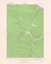 Allagash 1930 topographic map thumbnail