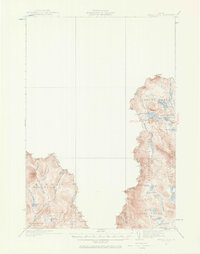 Arnold Pond 1932 topographic map thumbnail