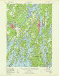 Bath 1957 topographic map thumbnail