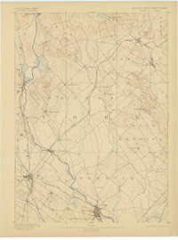 Berwick 1893 topographic map preview
