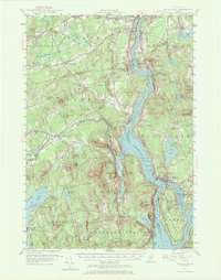 Bucksport 1955 topographic map thumbnail