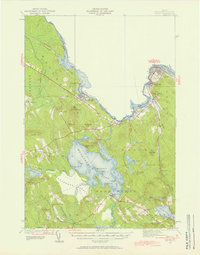 Calais 1929 topographic map thumbnail