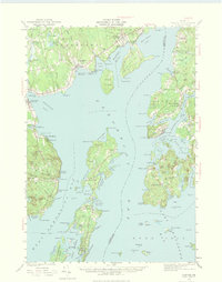 Castine 1941 topographic map thumbnail