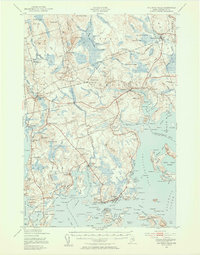 Columbia Falls 1941 topographic map thumbnail