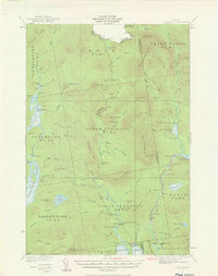 Cupsuptic 1931 topographic map thumbnail