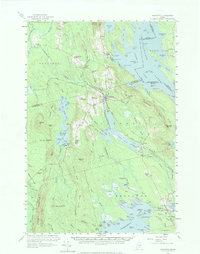 Danforth 1958 topographic map thumbnail