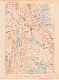 Danforth 1943 topographic map thumbnail