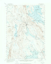 Danforth 1958 topographic map thumbnail