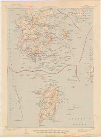 Deer Isle 1944 topographic map thumbnail